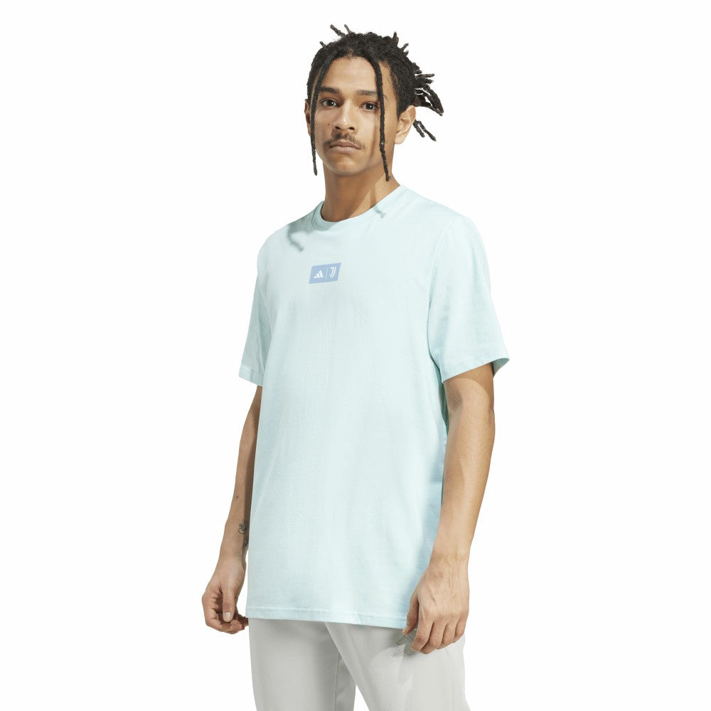 Adidas Juventus Jerseys Hook T-Shirts - Aqua