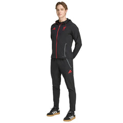 Adidas Liverpool 2025/26 Tiro Vis Tech Travel Pants - Black