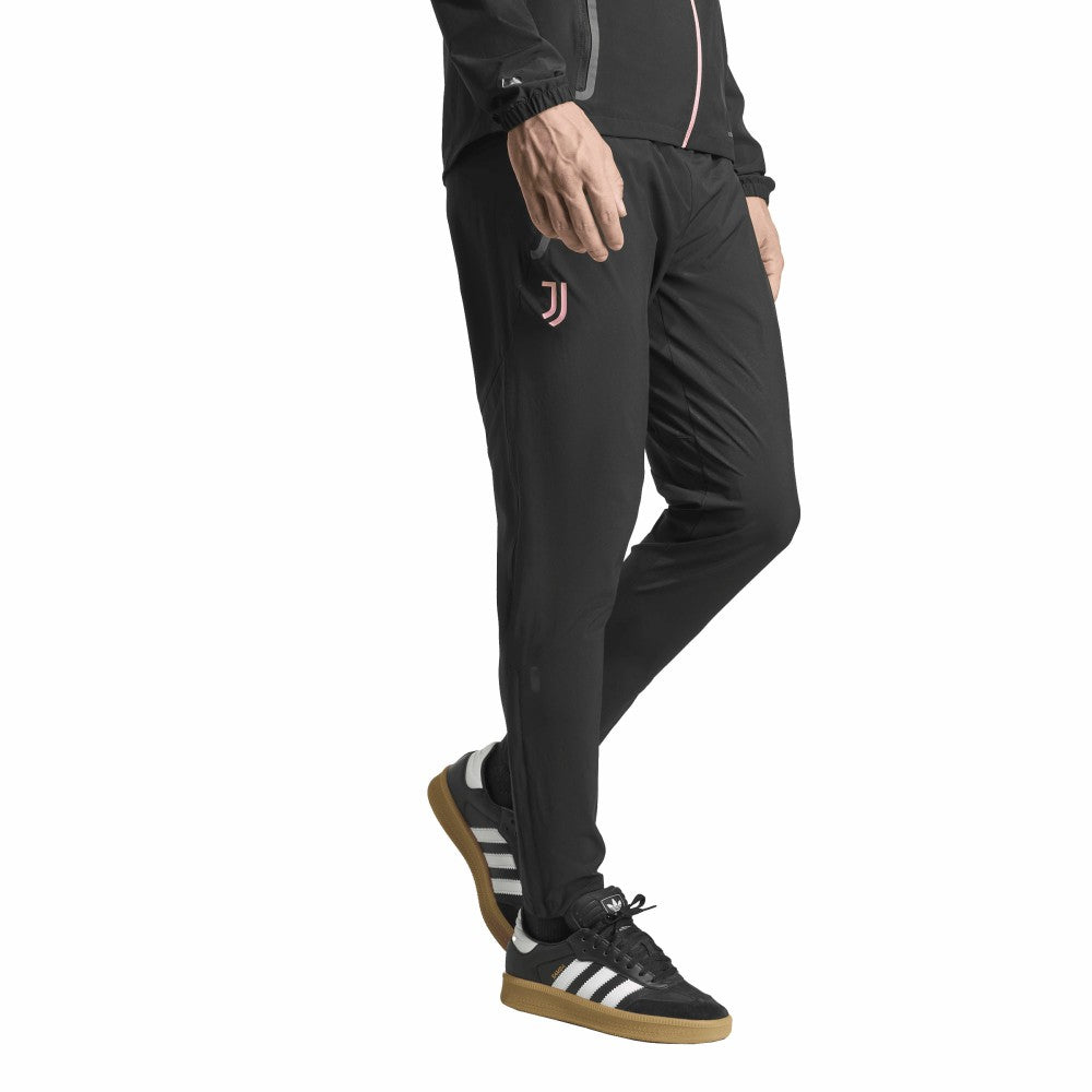Adidas Juventus 2025/26 Tiro Vis Tech AEROREADY Travel Pants - Black