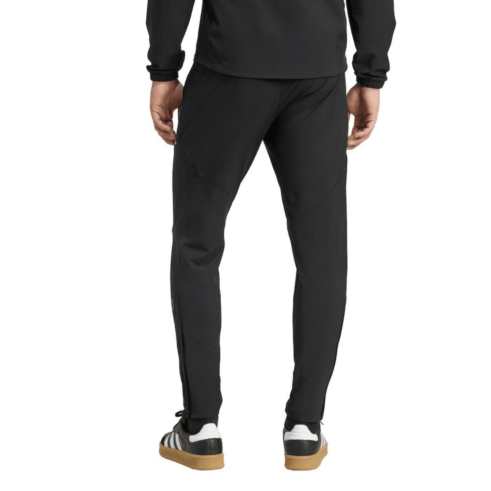 Adidas Manchester United 2025/26 Tiro Vis Tech AEROREADY Travel Pants - Black