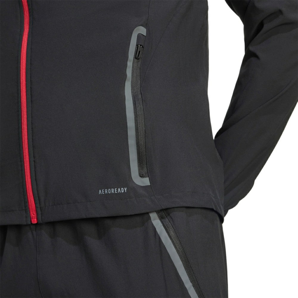 Adidas Liverpool 2025/26 Tiro Vis Tech Travel Jacket - Black