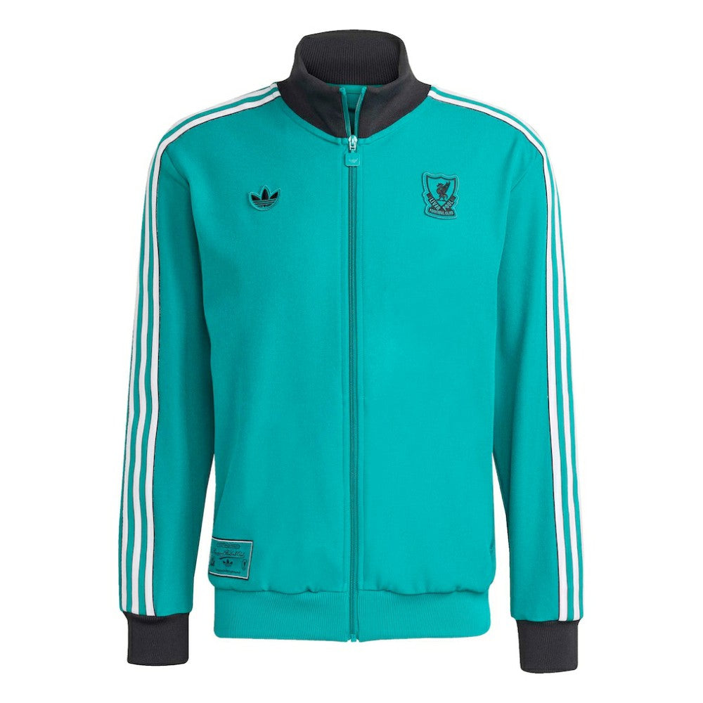 Adidas Liverpool Terrace Icons Full-Zip Track Jacket - Green