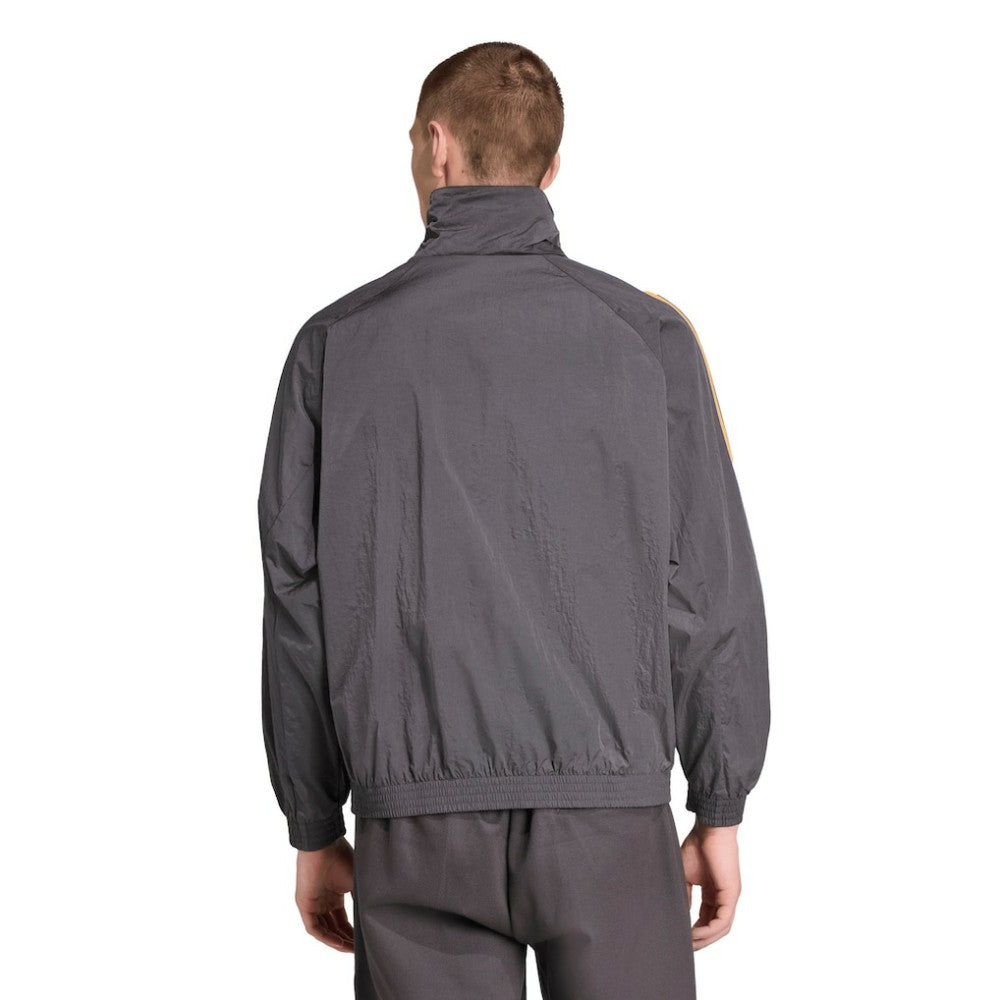 Adidas Manchester United Terrace Icons Half-Zip Jacket - Gray