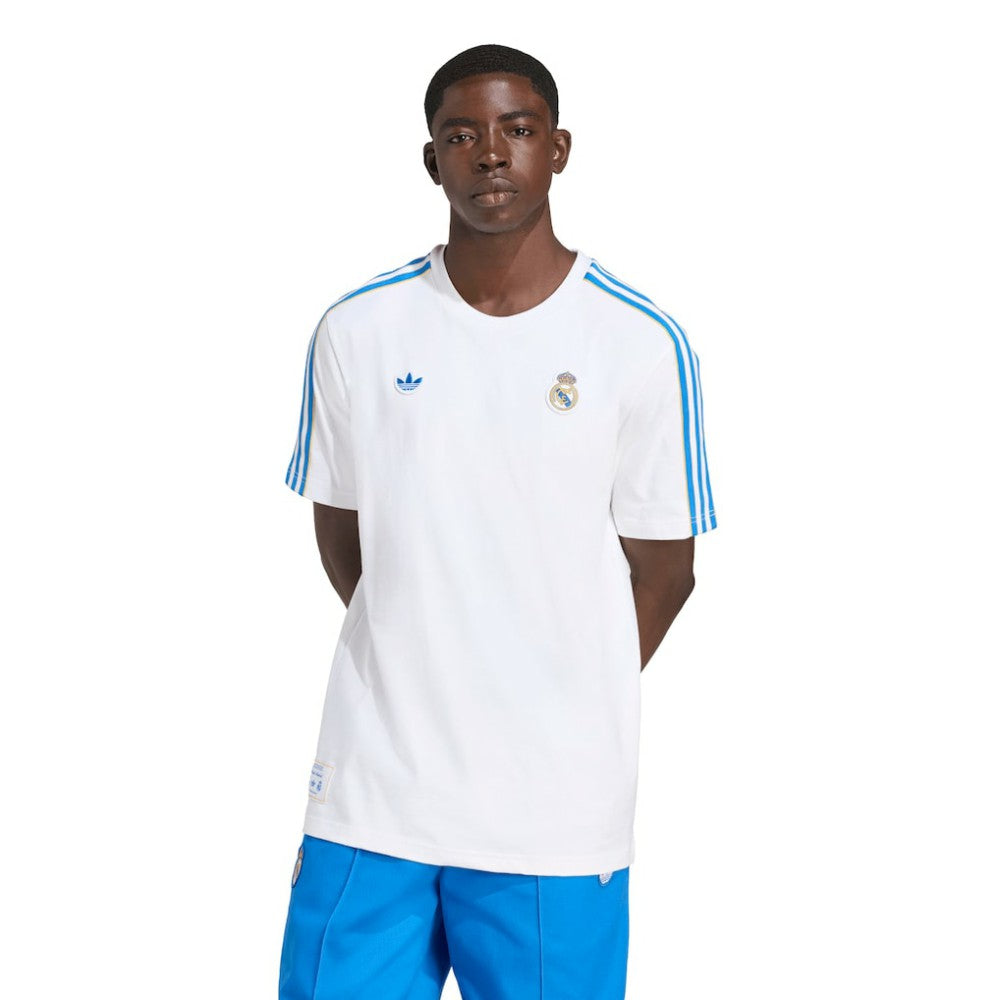 Adidas Real Madrid Terrace Icons T-Shirts - White