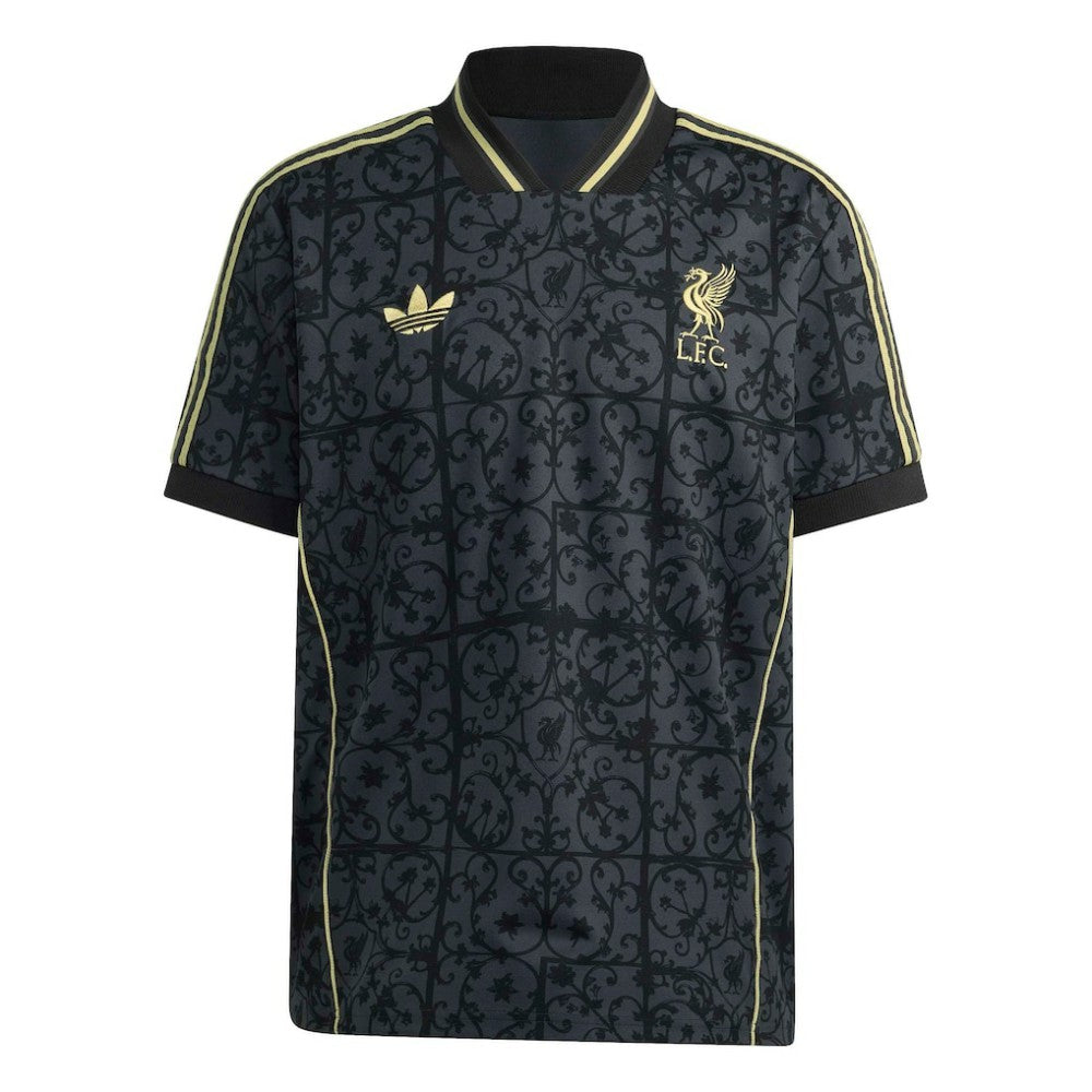 Adidas Liverpool Unisex Lifestyler Fashion Jerseys - Gray