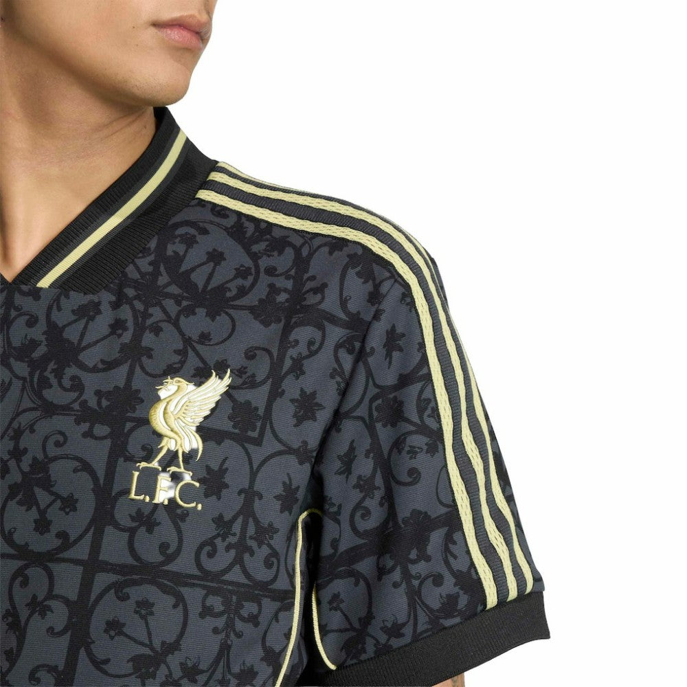 Adidas Liverpool Unisex Lifestyler Fashion Jerseys - Gray