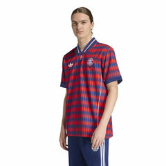 Adidas Bayern Munich Unisex Lifestyler Fashion Jerseys - Red