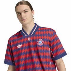 Adidas Bayern Munich Unisex Lifestyler Fashion Jerseys - Red