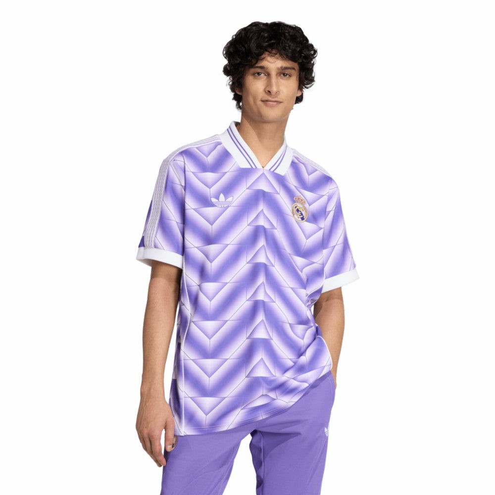 Adidas Real Madrid Unisex Lifestyler Fashion Jerseys - Purple