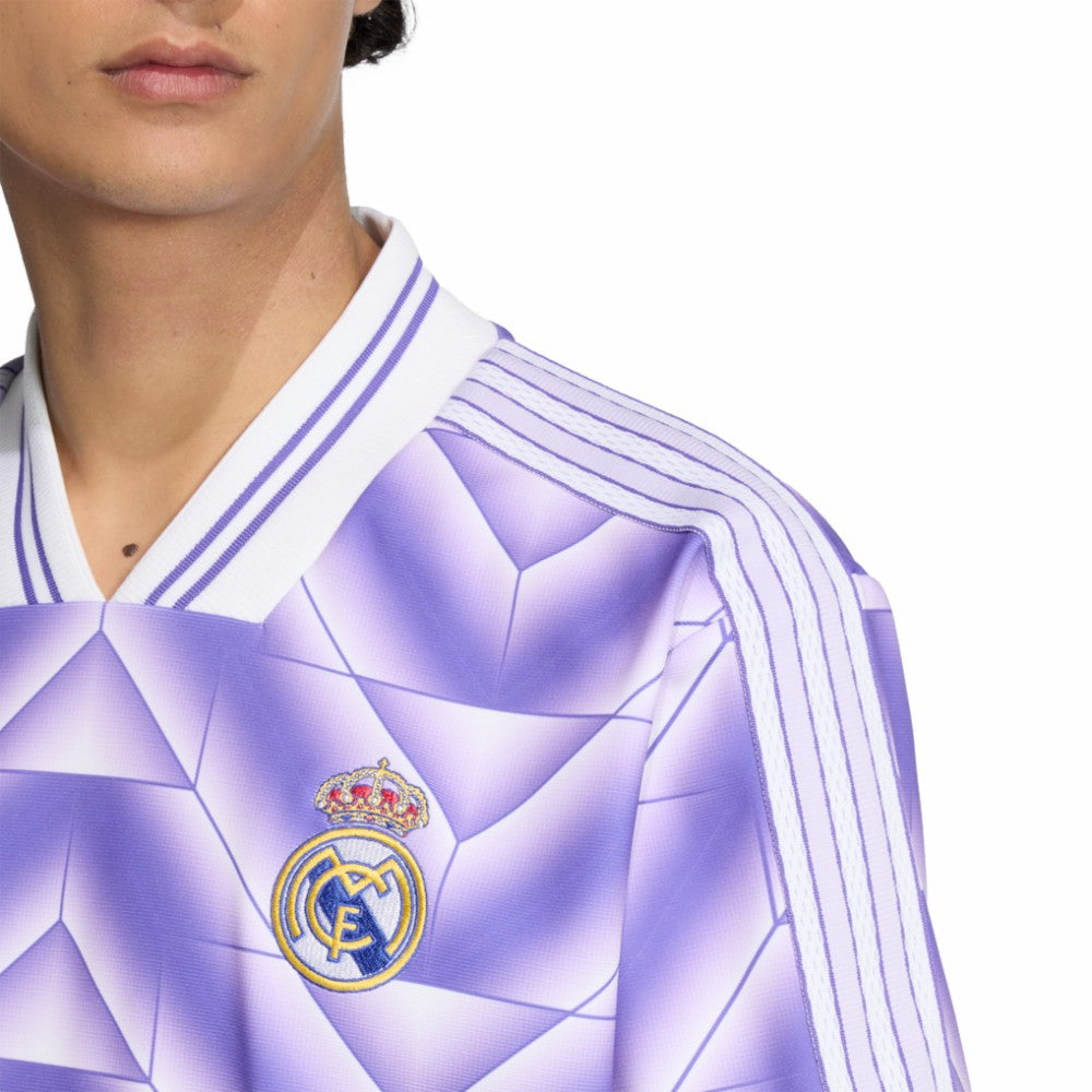 Adidas Real Madrid Unisex Lifestyler Fashion Jerseys - Purple