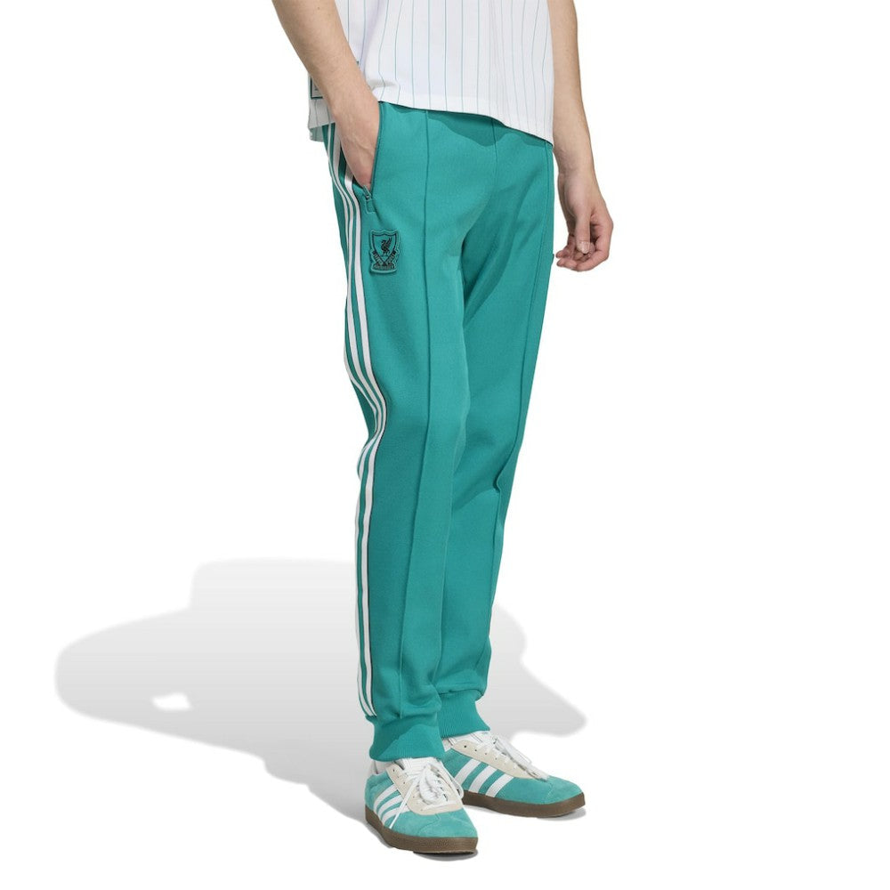 Adidas Liverpool Lifestyler Track Pants - Green