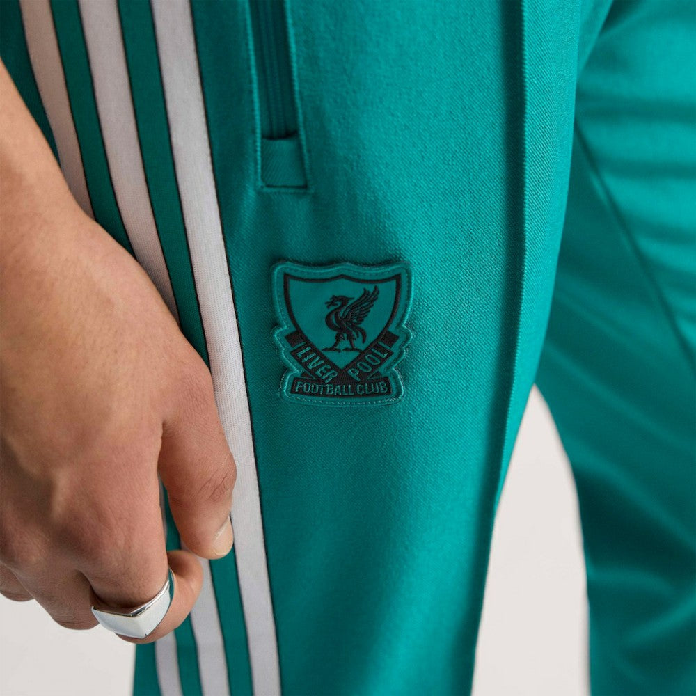 Adidas Liverpool Lifestyler Track Pants - Green