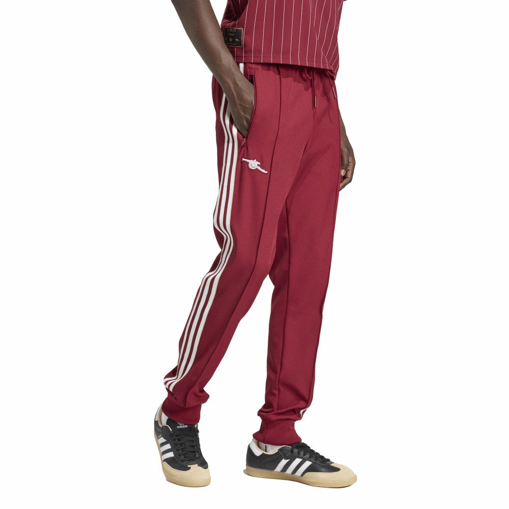 Adidas Arsenal Lifestyler Track Pants - Red