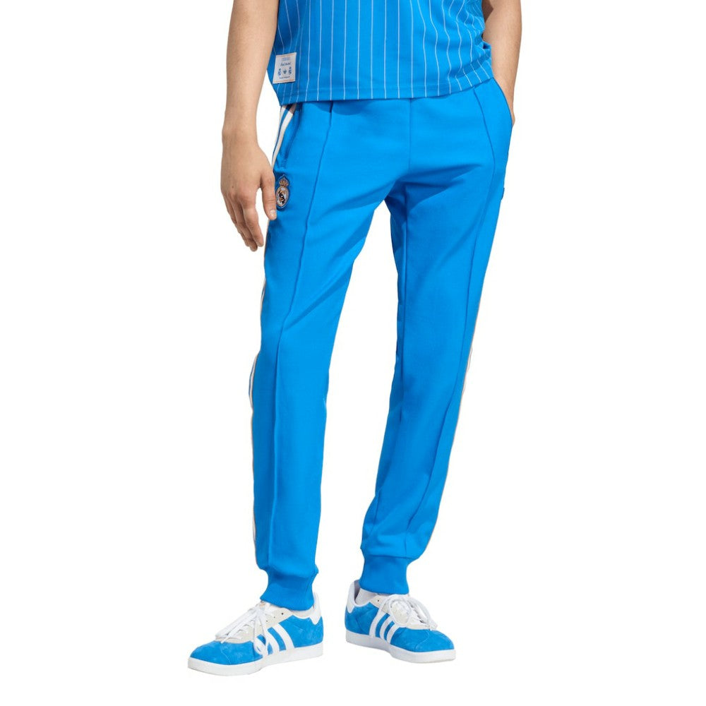 Adidas Real Madrid Lifestyler Track Pants - Blue