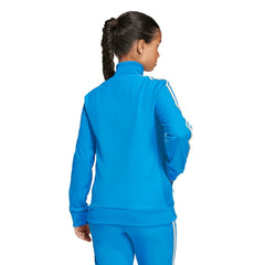 Adidas Real Madrid Youth Terrace Icons Full-Zip Track Jacket - Blue