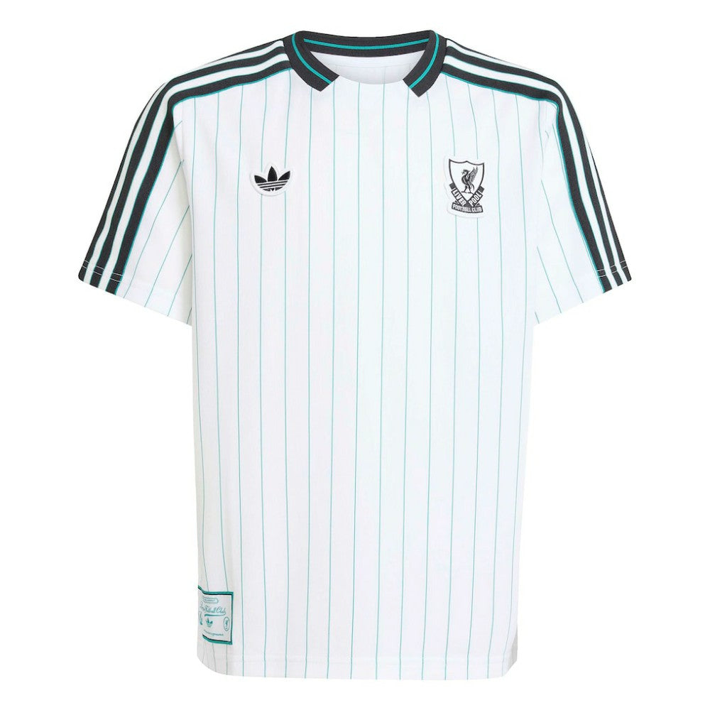Adidas Liverpool Youth Terrace Icons Fashion Jerseys - White