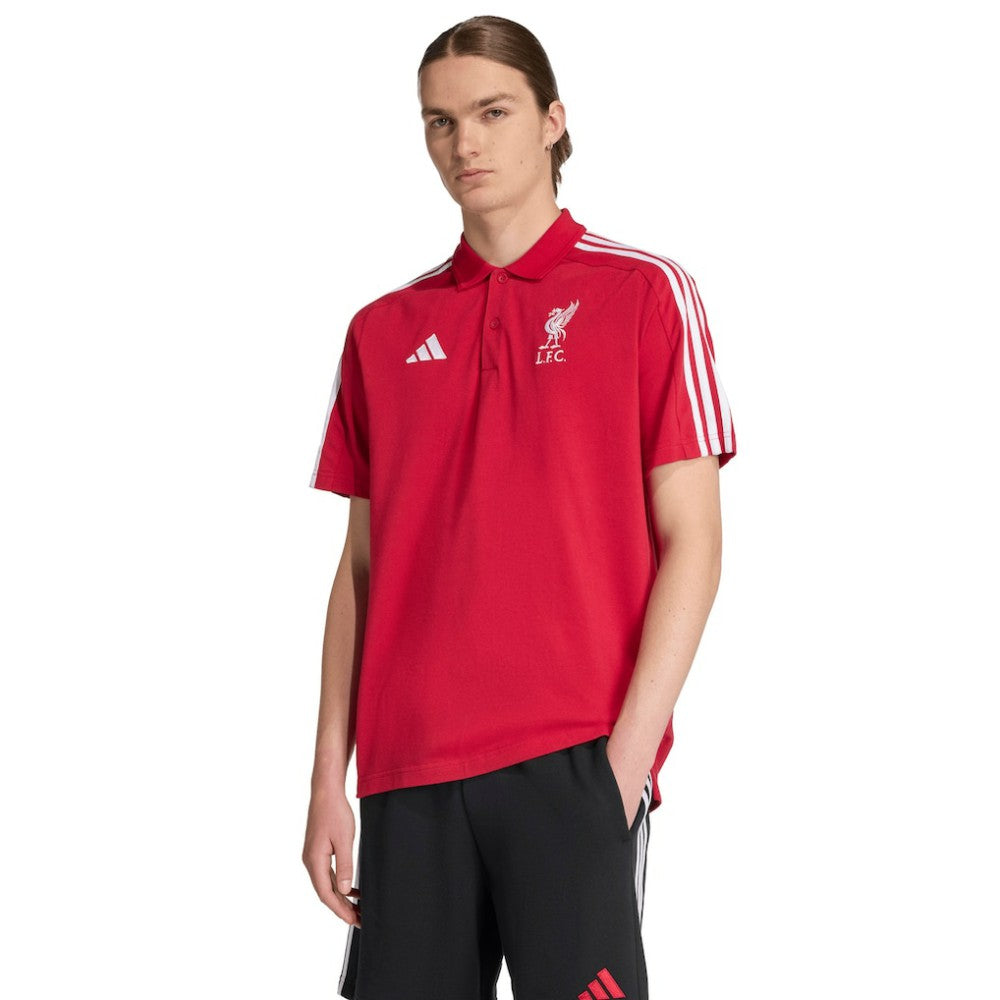 Adidas Liverpool DNA Polo - Red