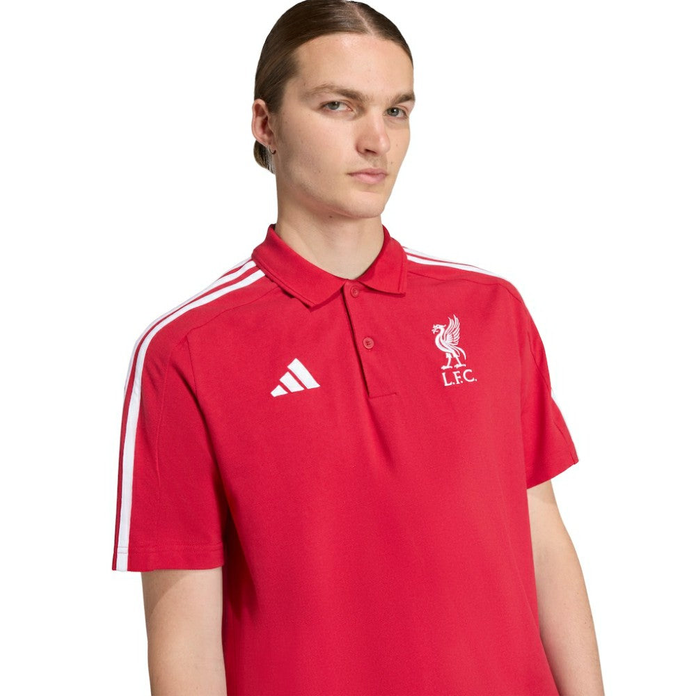 Adidas Liverpool DNA Polo - Red