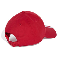 Adidas Liverpool Unisex Three-Stripe Dad Adjustable Hat - Red