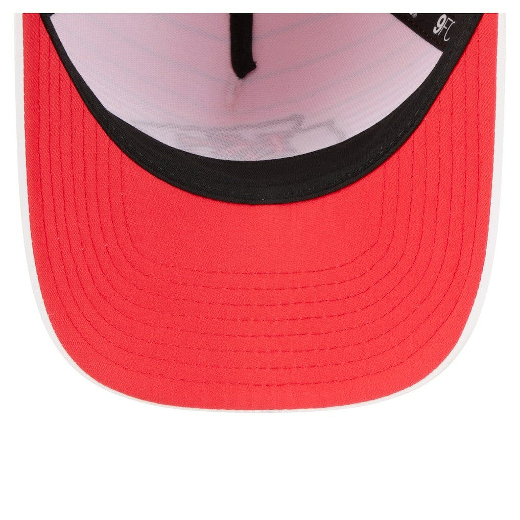 Kansas City Chiefs New Era Adventure Gradient 9FORTY M-Crown A-Frame Adjustable Hat White/Red - NFL