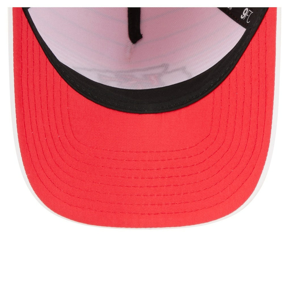 Kansas City Chiefs New Era Adventure Gradient 9FORTY M-Crown A-Frame Adjustable Hat White/Red - NFL