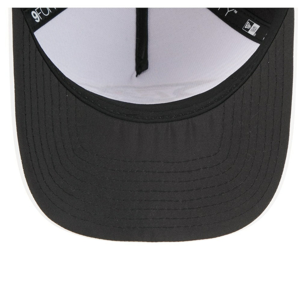 Baltimore Ravens New Era Adventure Gradient 9FORTY M-Crown A-Frame Adjustable Hat White/Black - NFL