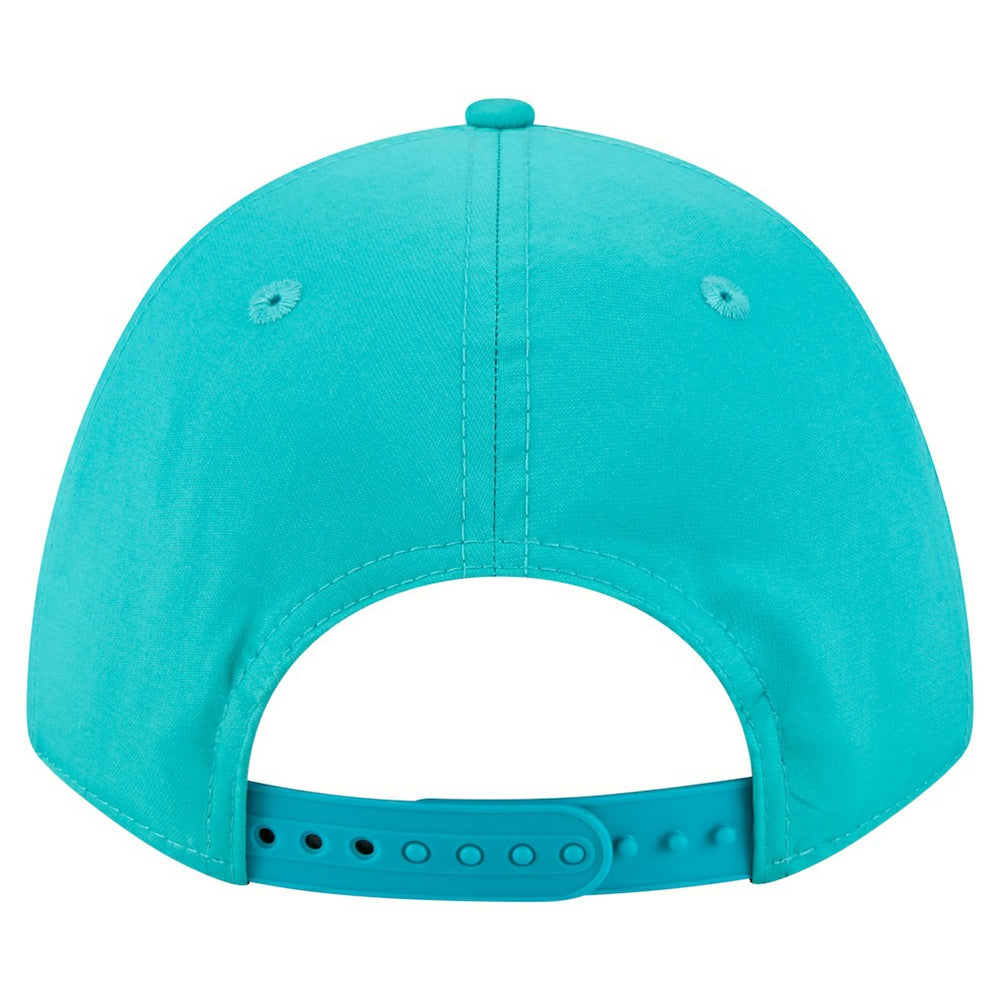 Miami Dolphins New Era Adventure Gradient 9FORTY M-Crown A-Frame Adjustable Hat White/Aqua - NFL