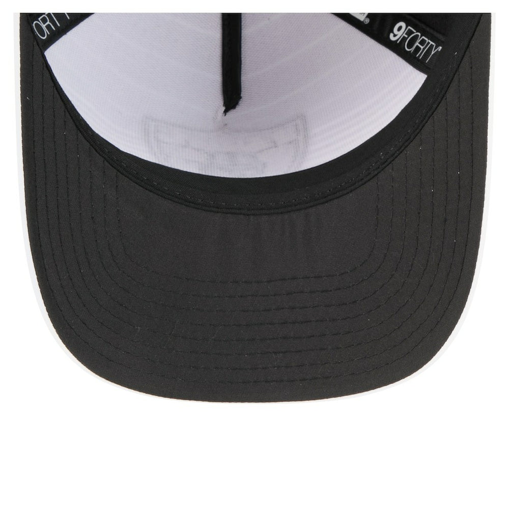 Las Vegas Raiders New Era Adventure Gradient 9FORTY M-Crown A-Frame Adjustable Hat White/Black - NFL