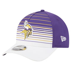 Minnesota Vikings New Era Adventure Gradient 9FORTY M-Crown A-Frame Adjustable Hat White/Purple - NFL