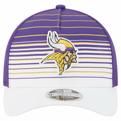Minnesota Vikings New Era Adventure Gradient 9FORTY M-Crown A-Frame Adjustable Hat White/Purple - NFL