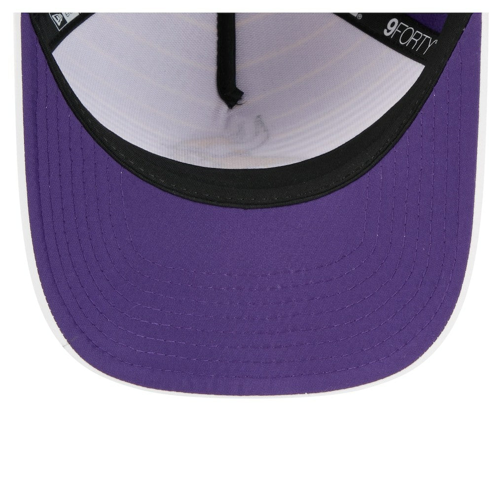 Minnesota Vikings New Era Adventure Gradient 9FORTY M-Crown A-Frame Adjustable Hat White/Purple - NFL