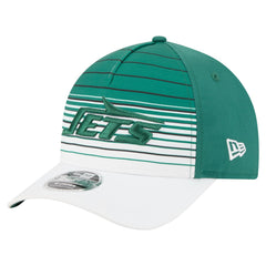 New York Jets New Era Adventure Gradient 9FORTY M-Crown A-Frame Adjustable Hat White/Green - NFL