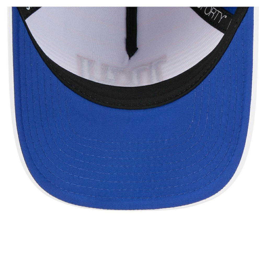 New York Giants New Era Adventure Gradient 9FORTY M-Crown A-Frame Adjustable Hat White/Royal - NFL