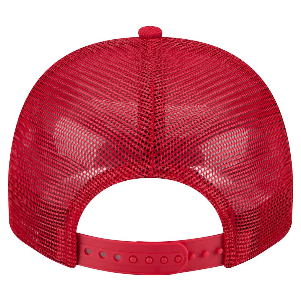 San Francisco 49ers New Era Vintage Team Rope A-Frame Trucker 9FIFTY Snapback Hat Scarlet - NFL