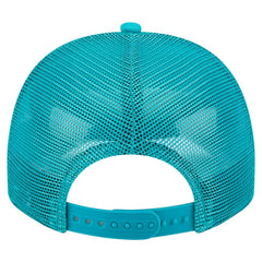 Miami Dolphins New Era Vintage Team Rope A-Frame Trucker 9FIFTY Snapback Hat Aqua - NFL