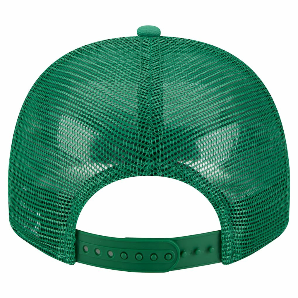 Philadelphia Eagles New Era Vintage Team Rope A-Frame Trucker 9FIFTY Snapback Hat Kelly Green - NFL