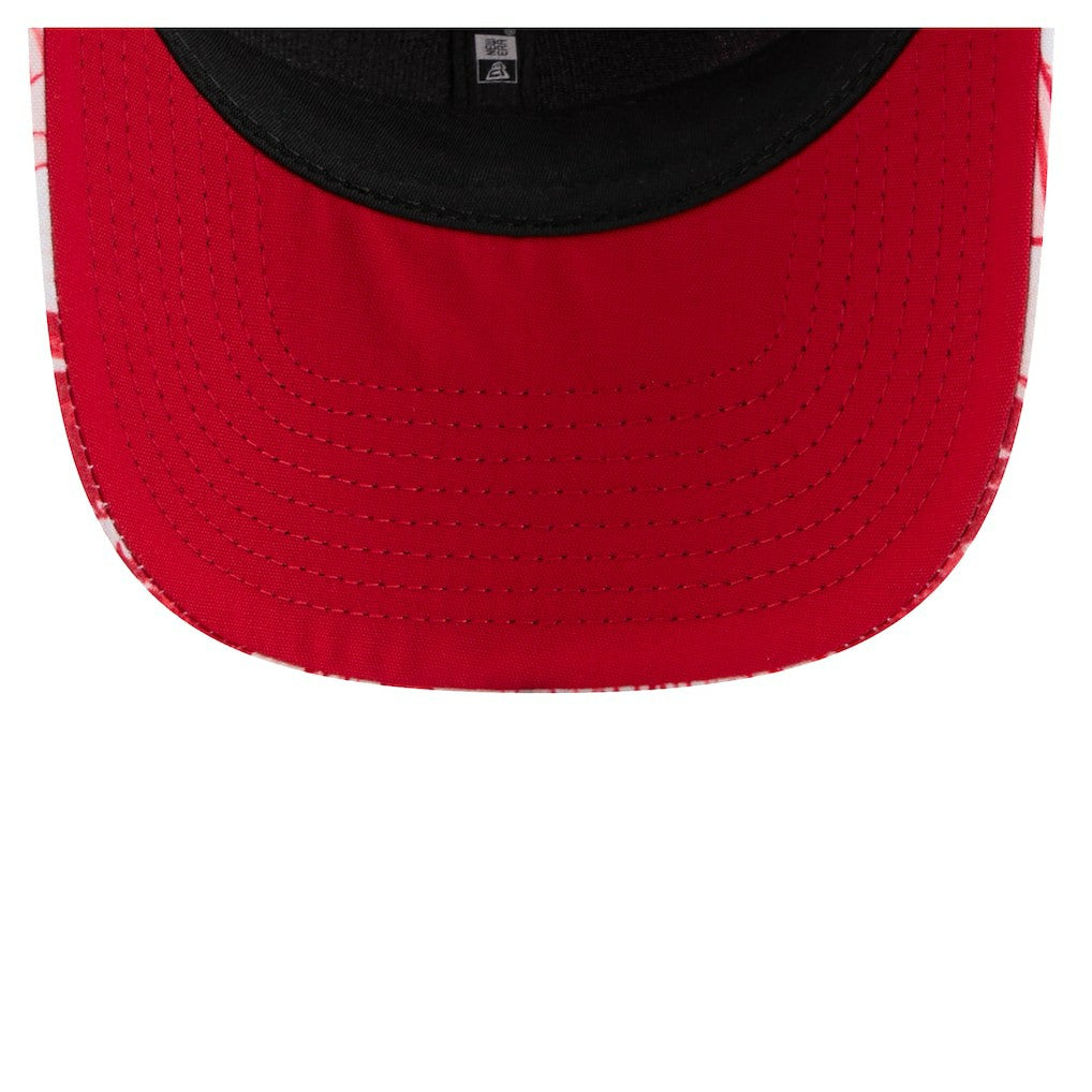 San Francisco 49ers New Era Hula 9SEVENTY Adjustable Trucker Hat Scarlet - NFL