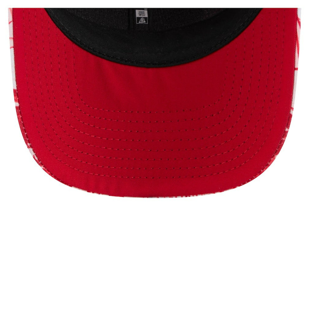 San Francisco 49ers New Era Hula 9SEVENTY Adjustable Trucker Hat Scarlet - NFL