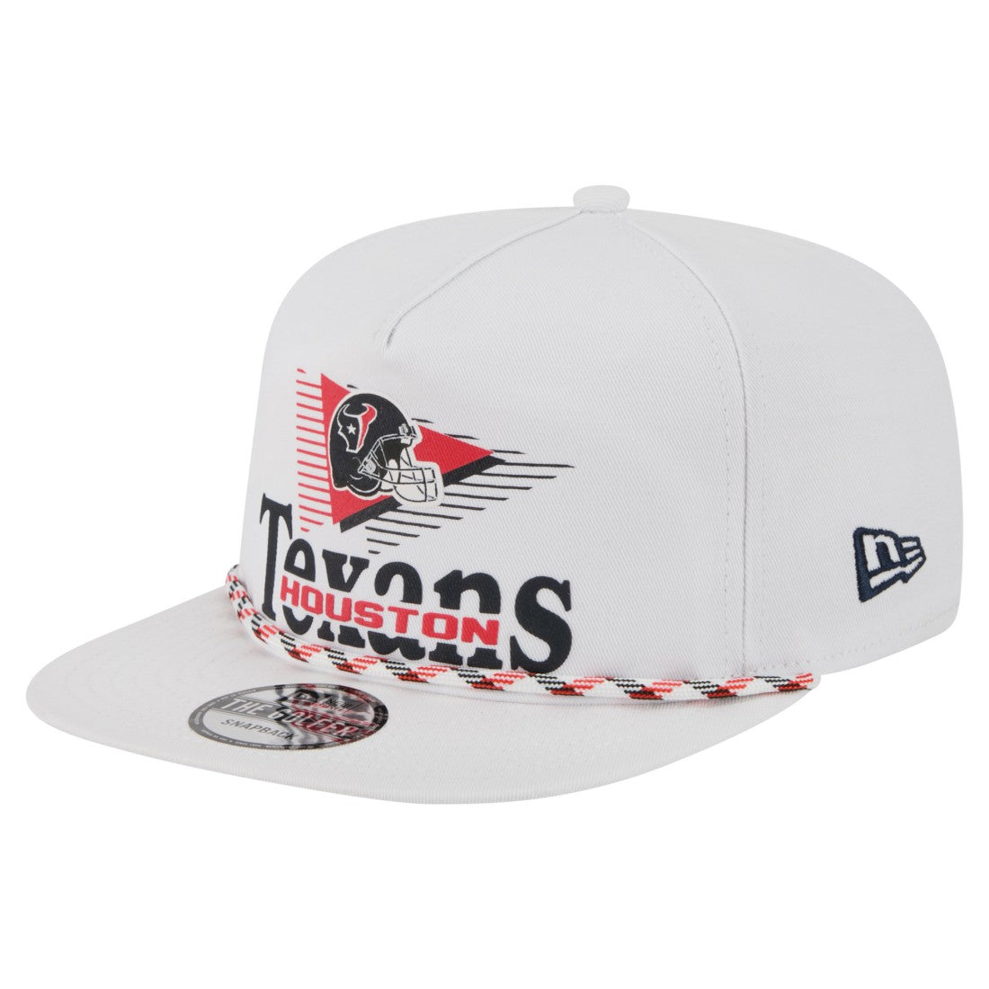 Houston Texans New Era Collide Golfer Snapback Hat White - NFL