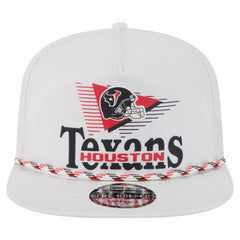 Houston Texans New Era Collide Golfer Snapback Hat White - NFL