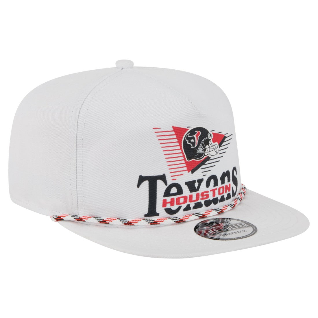Houston Texans New Era Collide Golfer Snapback Hat White - NFL