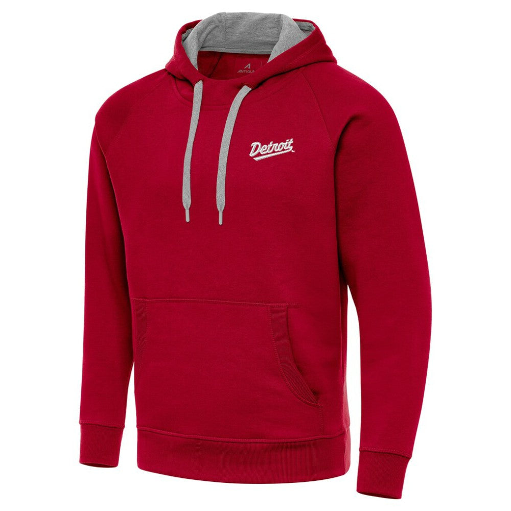 Detroit Red Wings - Antigua 2025 NHL Stadium Series Victory Pullover Hoodie Red