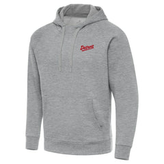 Detroit Red Wings - Antigua 2025 NHL Stadium Series Victory Pullover Hoodie Heather Gray