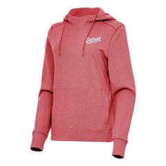 Detroit Red Wings - Antigua Women's 2025 NHL Stadium Series Justice Pullover Hoodie Heather Red