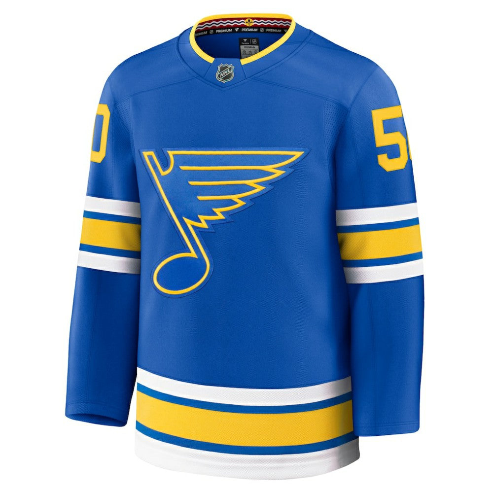 Jordan Binnington St. Louis Blues - Fanatics Home Premium Player Jersey Blue