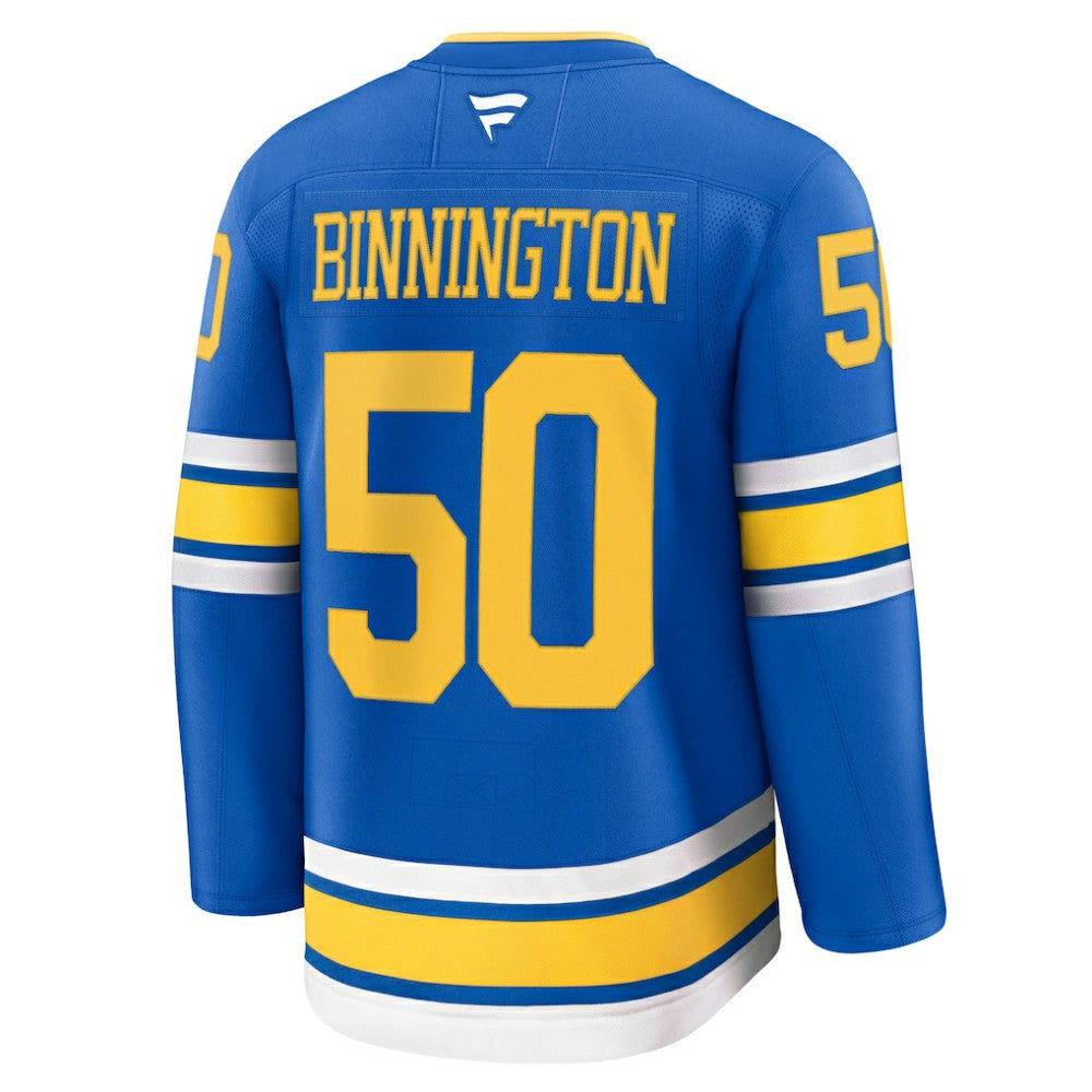 Jordan Binnington St. Louis Blues - Fanatics Home Premium Player Jersey Blue