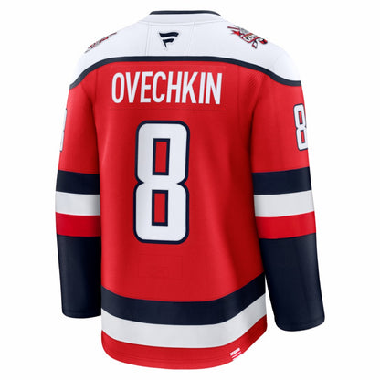 Alexander Ovechkin Washington Capitals Fanatics Alternate Premium Player Jersey - Red | NHL Jerseys
