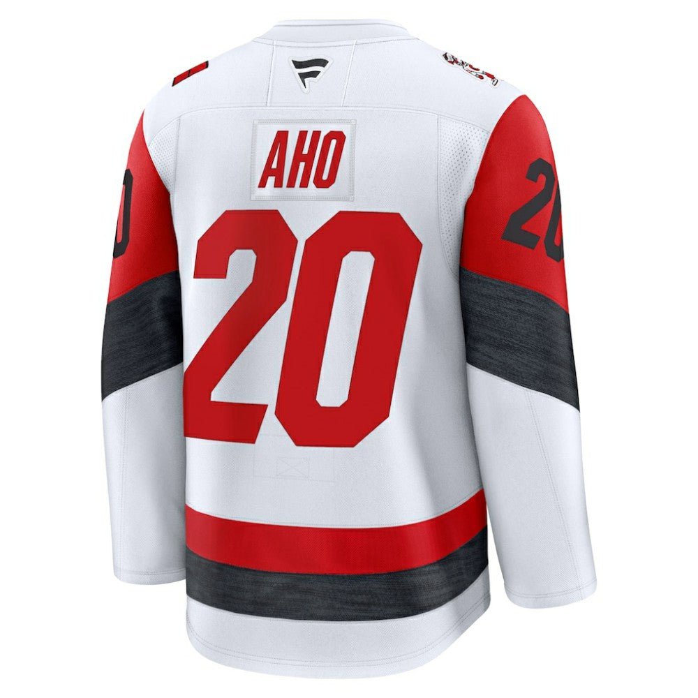 Sebastian Aho Carolina Hurricanes - Fanatics Away Premium Jersey White
