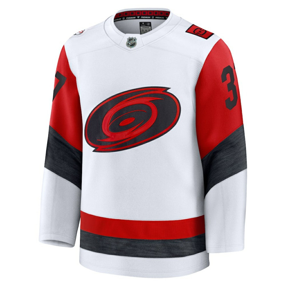 Andrei Svechnikov Carolina Hurricanes Fanatics Away Premium Jersey - White | NHL Jerseys