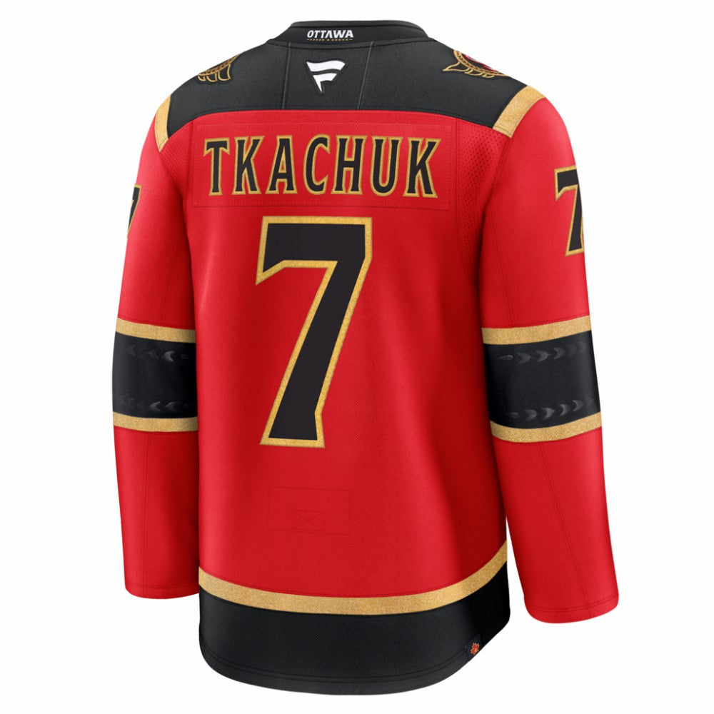 Brady Tkachuk Ottawa Senators - Fanatics Alternate Premium Jersey Red